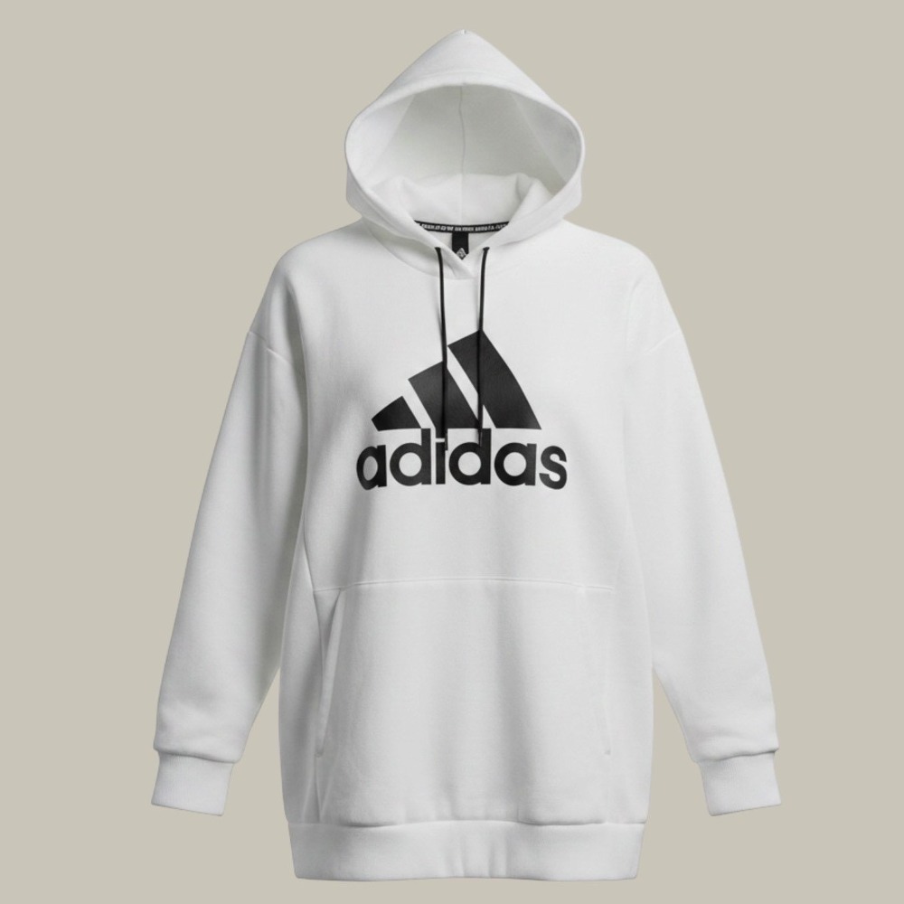 adidas game and go princess seam pullover hoodie womens‎ S soft cozy clean white